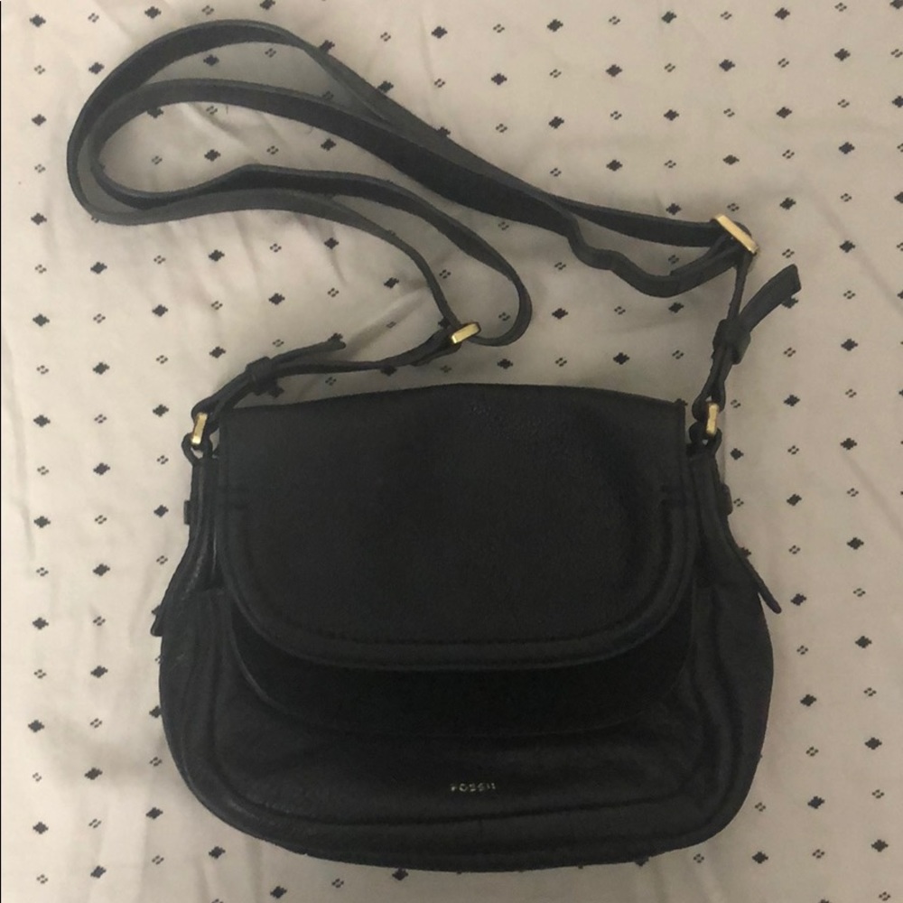 🌟Fossil Peyton Small Double Flap Crossbody✨⚡️